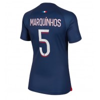 Ženski Nogometni dresi Paris Saint-Germain Marquinhos #5 Domači 2023-24 Kratek Rokav